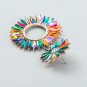 Multilayer Alloy Diamond Rhinestone Floral Earrings radiance