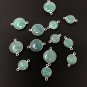 Natural AJewelry Supplies for Jewelry Making Wholesale Jewelry Findings 1 pc B) 22x16mm - 23x17mm