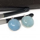 Natural Aquamarine ConnectJewelry Findings Jewelry Supplies for Jewelry Making 1 pc Default Title