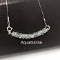 Natural Gemstone Necklace; BirthstSterling Silver Jewelry Healing Jewelry Gifts for Her Tanzanite