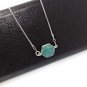 Natural Gemstone NecklAmazonite Necklace Labradorite Necklace Silver Minimalist Jewelry Amazonite