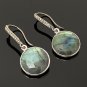Natural LabradPave Diamond Earrings Sterling Silver Gemstone Earrings Gifts for Her Default Title