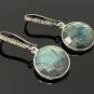 Natural LabradPave Diamond Earrings Sterling Silver Gemstone Earrings Gifts for Her Default Title