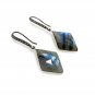Natural LabradPave Diamond Earrings Sterling Silver Gemstone Earrings Gifts for Her Default Title