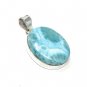 Natural LarimWholesale DIY Pendants Jewelry Supplies Gifts for Her 42.5mm X 24.75mm Default Title