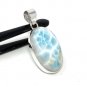 Natural Larimar PeWholesale DIY Pendants Jewelry Supplies Gifts for Her 44mm X 21mm Default Title