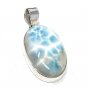 Natural Larimar PeWholesale DIY Pendants Jewelry Supplies Gifts for Her 44mm X 21mm Default Title