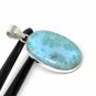 Natural Larimar PeWholesale DIY Pendants Jewelry Supplies Gifts for Her 44mm X 21mm Default Title