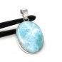 Natural LarimarWholesale DIY Pendants Jewelry Supplies Gifts for Her 45mm X 28.10mm Default Title