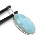 Natural Larimar Wholesale DIY Pendants Jewelry Supplies Gifts for Her 47.65x22.25mm Default Title