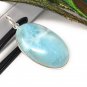 Natural Larimar Wholesale DIY Pendants Jewelry Supplies Gifts for Her 47.65x22.25mm Default Title