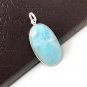 Natural Larimar Wholesale DIY Pendants Jewelry Supplies Gifts for Her 47.65x22.25mm Default Title