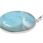 Natural Larimar Wholesale DIY Pendants Jewelry Supplies Gifts for Her 47.65x22.25mm Default Title