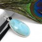 Natural Larimar Wholesale DIY Pendants Jewelry Supplies Gifts for Her 47.65x22.25mm Default Title