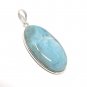 Natural Larimar Wholesale DIY Pendants Jewelry Supplies Gifts for Her 47.65x22.25mm Default Title