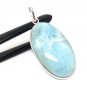 Natural Larimar Wholesale DIY Pendants Jewelry Supplies Gifts for Her 47.65x22.25mm Default Title