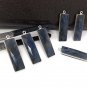 Natural Sapphire Gemstone Bar Charms;Bulk Wholesale Charms Blue -Pink - Yellow 1 pc Blue Sapphire