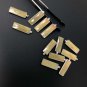 Natural Sapphire Gemstone Bar Charms;Bulk Wholesale Charms Blue -Pink - Yellow 1 pc Blue Sapphire