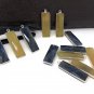 Natural Sapphire Gemstone Bar Charms;Bulk Wholesale Charms Blue -Pink - Yellow 1 pc Blue Sapphire
