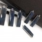 Natural Sapphire Gemstone Bar Charms;Bulk Wholesale Charms Blue -Pink - Yellow 1 pc Blue Sapphire