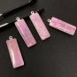Natural Sapphire Gemstone Bar Shape Bulk Wholesale Charms Blue -Pink - Yellow 1 pc Blue Sapphire