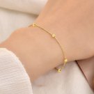 New Mini Lucky Beads 925 Sterling Silver Bracelet Silver