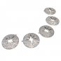 Pave Star Charm; Silver Star Charm; Micro Pave Star Charm; JStar Charm 32x30mm 1 Pc Default Title