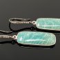 Peruvian APave Diamond Earrings Sterling Silver Gemstone Bar Earrings Gifts for Her Default Title