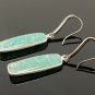 Peruvian APave Diamond Earrings Sterling Silver Gemstone Bar Earrings Gifts for Her Default Title