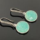 Peruvian AmazoPave Diamond Earrings Sterling Silver Gemstone Earrings Gifts for Her Default Title