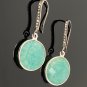 Peruvian AmazoPave Diamond Earrings Sterling Silver Gemstone Earrings Gifts for Her Default Title