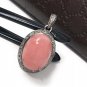 Pink Opal Pendant; GemstonePave Diamond Pendant Sterling Silver Pendant DIY Pendant Default Title