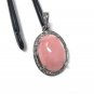 Pink Opal Pendant; GemstonePave Diamond Pendant Sterling Silver Pendant DIY Pendant Default Title