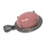 Pink Opal Pendant; GemstonePave Diamond Pendant Sterling Silver Pendant DIY Pendant Default Title