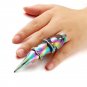 Punk statement ring jewelry accessories silver