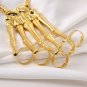 Punk Wristband Skull Fingers Metal Skeleton Hand Bracelet silver