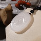 Qingxin free Buddha Lanzhi jade pendant white