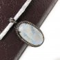 Rainbow Moonstone GemPave Diamond Pendant Moonstone Pendant Sterling Silver Jewelry Default Title