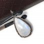 RainOxidized Silver Diamond Pendant Pave Diamond Jewelry Wholesale Gemstone Pendant Default Title