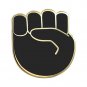 Raised Fist Protest Pride Black Lives Matter BLM Enamel Pin Medium-Dark Skin Tone