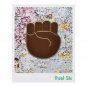 Raised Fist Protest Pride Black Lives Matter BLM Enamel Pin Medium-Light Skin Tone