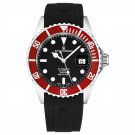 Revue Thommen 17571.2836 Men's 'Diver' Black Dial Rubber Strap Swiss Automatic Watch Default Title