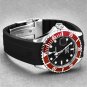 Revue Thommen 17571.2836 Men's 'Diver' Black Dial Rubber Strap Swiss Automatic Watch Default Title