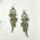 Rose Vine Earrings Travertine