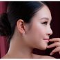 Round Ladies Huggies Hoop Earrings, Womens Round Diamond Single Row Huggie Earrings small