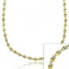 Royal Sterling Silver .925 Genuine Diamond Accent Tennis Necklace NG9650