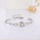 S925 dazzling Bracelet white