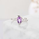 S925 Silver Amethyst Ring colour