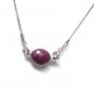 Sapphire Gemstone Necklace; Minimalist Layering NecBlue Sapphire Yellow Sapphire Pink Sapphire 18