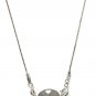 Sapphire Necklace; Gemstone Necklace;Sterling Silver Necklace Delicate Necklace Silver Jewelry 18